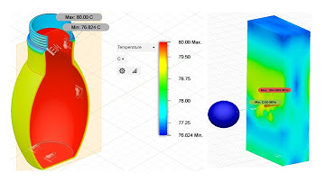 Fusion 360: Dynamic Events Simulations and Thermal Analysis