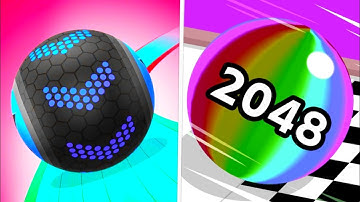 Going Ball vs Ball Run 2048  Ball Colour Run walkthrough , iOS Android New Update ( part : 633 )