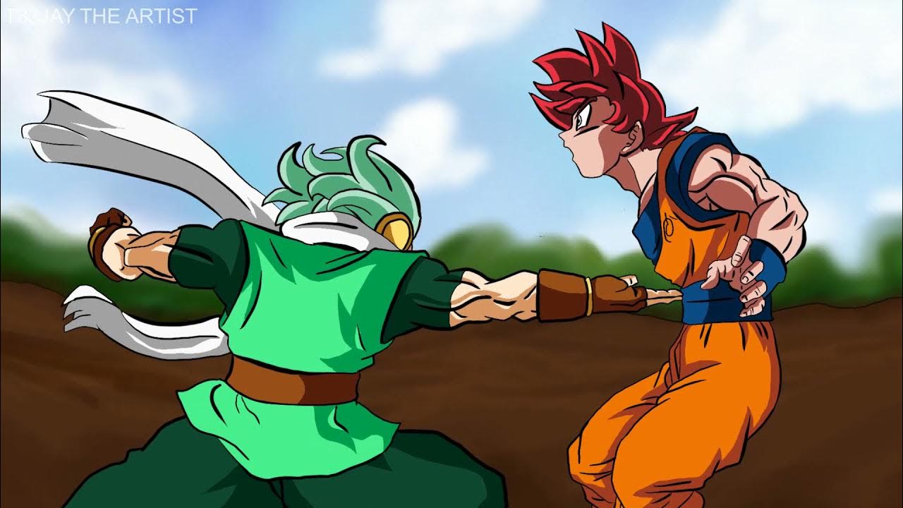 Goku vs Granola DRAGON BALL SUPER MANGA FAN ANIMATION (GRANOLAH ARC