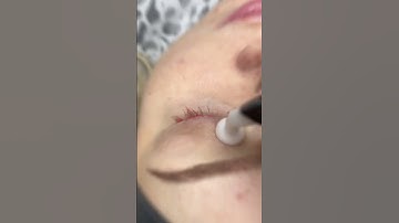 Lash removal DIY lash extensions lash removal for clients LASH BATH lash cleaning for dirty lashes