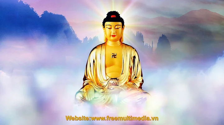Buddha Video Background - Colorful Cloud Style - DayDayNews