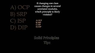The OOP Principle That Prevents Chain Reactions! #shorts #solidprinciples
