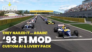 1993 F1 AMS2 Mod - Custom Ai and Skin Pack