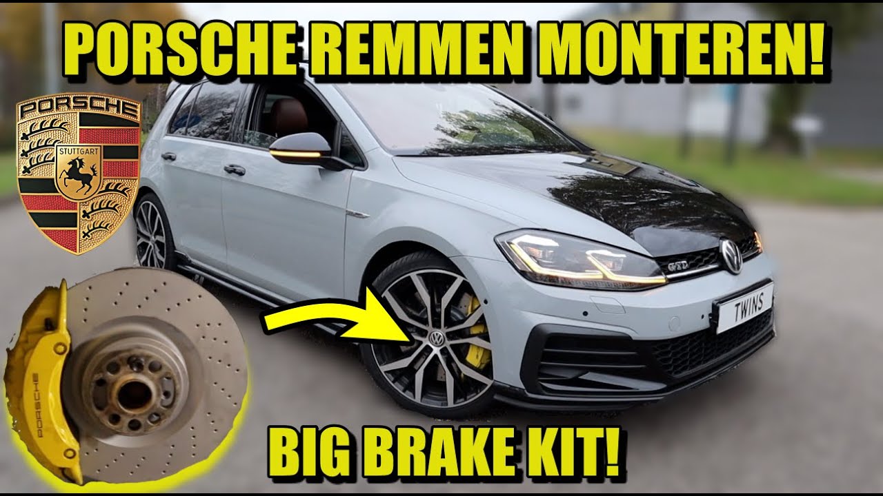 VOLKSWAGEN GOLF 7 GTI / GTD PORSCHE (BIG BRAKE KIT) MONTEREN EERSTE