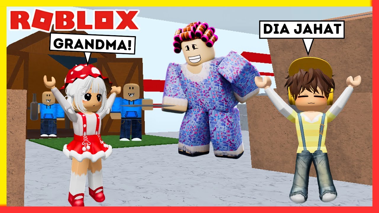 Cio dan Cia Berjuang Melawan Nenek Jahat yang Menakutkan! (ROBLOX)