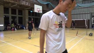 MD林致廷/陳顥文vs許錫賢/王暉升(20151220FUMA Badminton Club)
