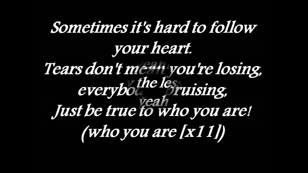 Jessie J Who You Are Lyrics