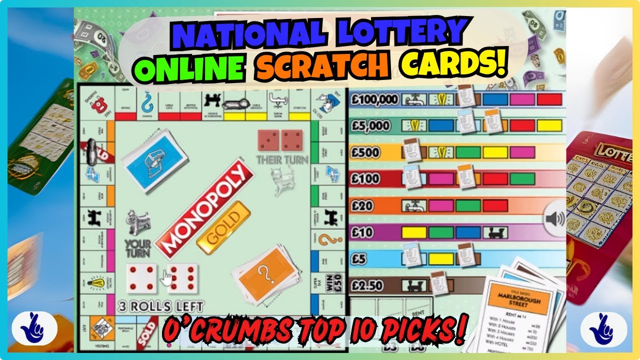 🎉NATIONAL LOTTERY ONLINE SCRATCH CARDS!💥 Playing My Top 10 Online Lottery Instant Win Games! 🃏🫡