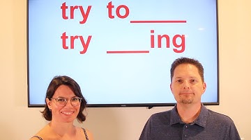 "TRY" followed by a GERUND or INFINITVE?