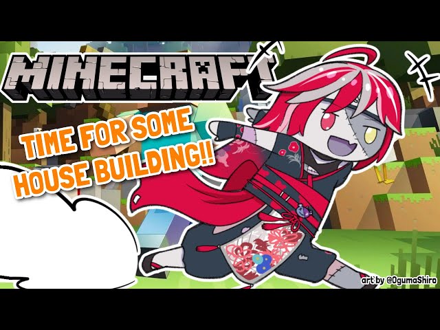 【MINECRAFT】FINALLY CONTINUING HOUSE DESIGNING IN NEW SERVER!!【ID/EN】【Hololive Indonesia 2nd Gen】のサムネイル