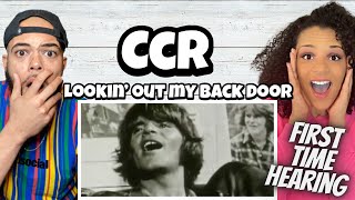 Video thumbnail of "WE LOVE THEM!| FIRST TIME HEARING Creedence Clearwater Revival  - Lookin' Out My Back Door"