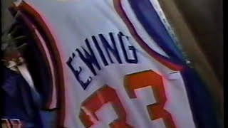 CBS Pre-Game Segment on Patrick Ewing's NBA Debut