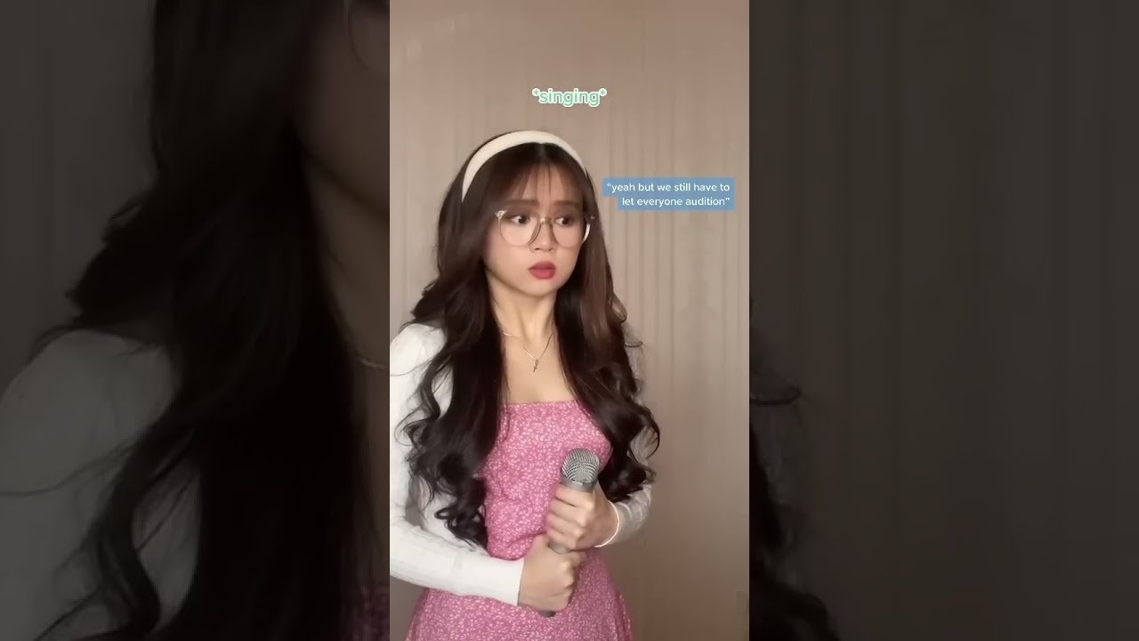 Pov The Mean Girl And Shy Both Audition As Singer For School S Band