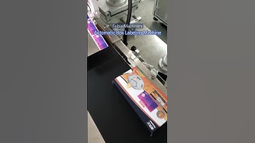 Automatic box top labeling machine #Labelingmachine #boxlabelingmachine #toplabelingmachine#labeler