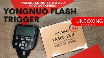 Unboxing Wireless flash trigger  | YN 560-TX II