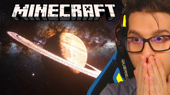 UNO YOUTUBER HA COSTRUITO L'UNIVERSO SU MINECRAFT