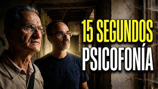😱 IMPRESIONANTE PSICOFONÍA 15 Segundos - MÚSICA FANTASMA Clarísima y un GRUÑIDO misterioso