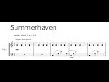12 more very short pieces for solo piano  david von kampen  full score