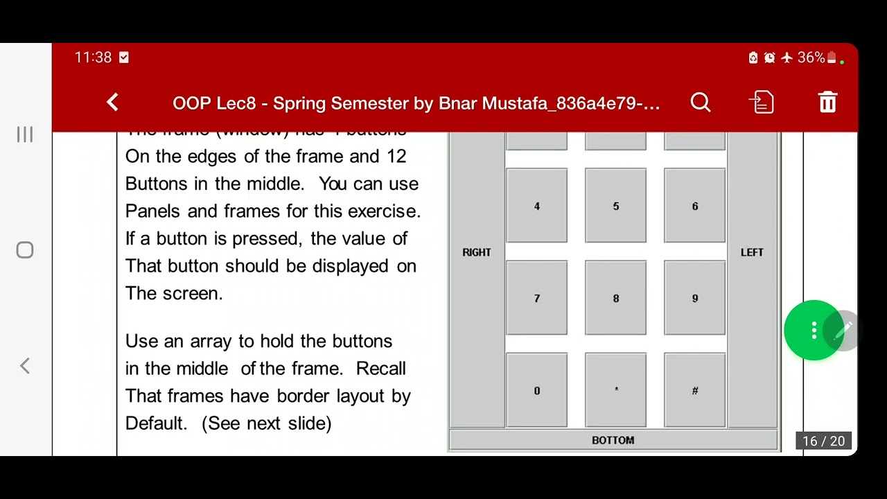 OOP , GUI _ Lec 16 part 2 of 2 - YouTube