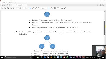 unix Lab 8: Process Creation