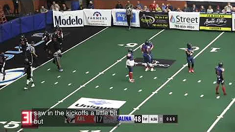 Charles Arnold 3 tds one game with Salina liberty