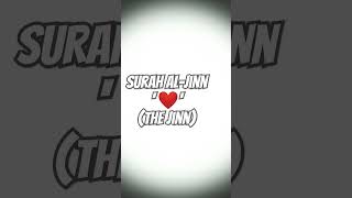 Surah_72-Al-Jinn'❤️' do like comment share and subscribe 💕. #hamzaboudib