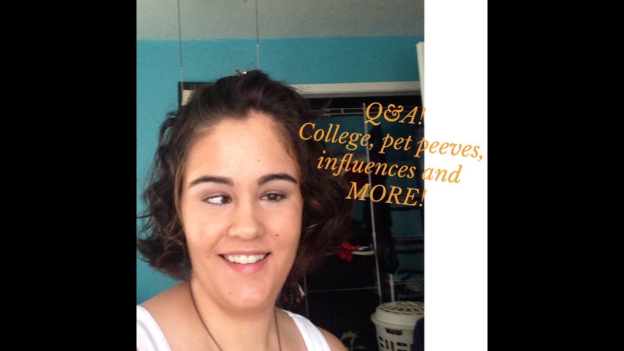 Q&A Life after college? Pet peeves? Influences? + MORE! YouTube
