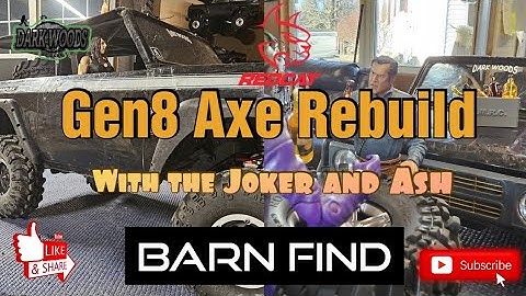Gen8 Axe Rebuild #create #rcparklife #redcat #gen8 #barnfind #tinytrucks #rccrawler #rchobbies #rc