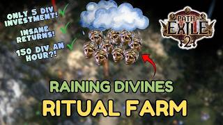 Best Strat in the Game?! 150 Div Per Hour NO REROLL TABLETS! Path of Exile 2