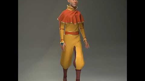 Avatar Aang (Walk Cycle)