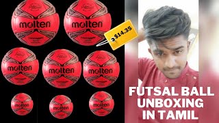 Molten Futsal Ball Unboxing Review in Tamil