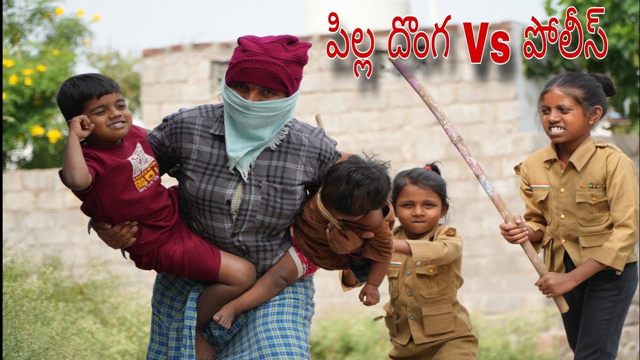 Пилла Донга против полиции || Радха Ultimate Comedy || Деревенское шоу Маа