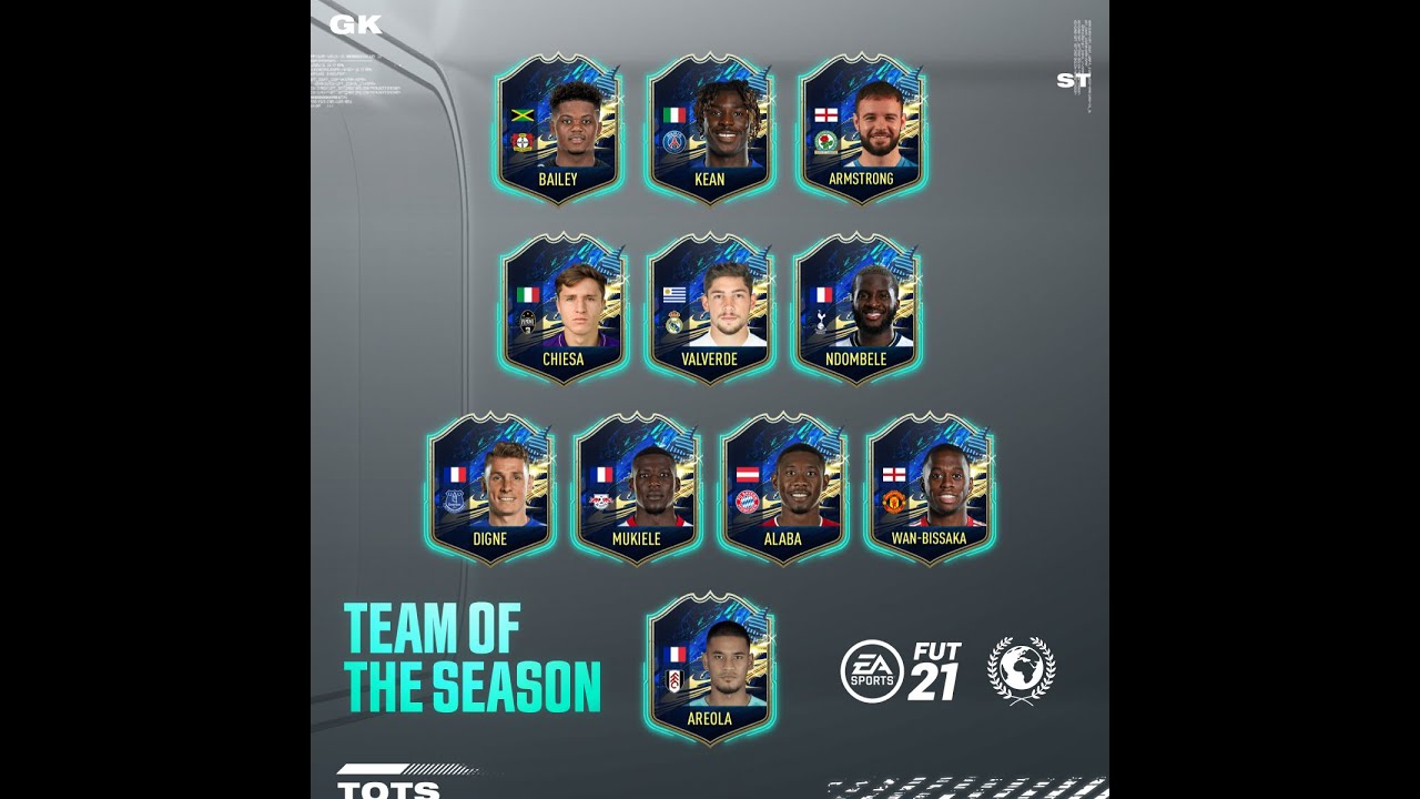 МОЯ КОМАНДА TOTS (TEAM OF THE SEASON) В FIFA 21 ULTIMATE TEAM