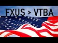 Почему FXUS обгоняет VTBA?