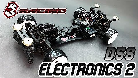 How to Install the Electronics into the 3Racing 1/10 Sakura D5S RWD Drift Chassis - Part 2