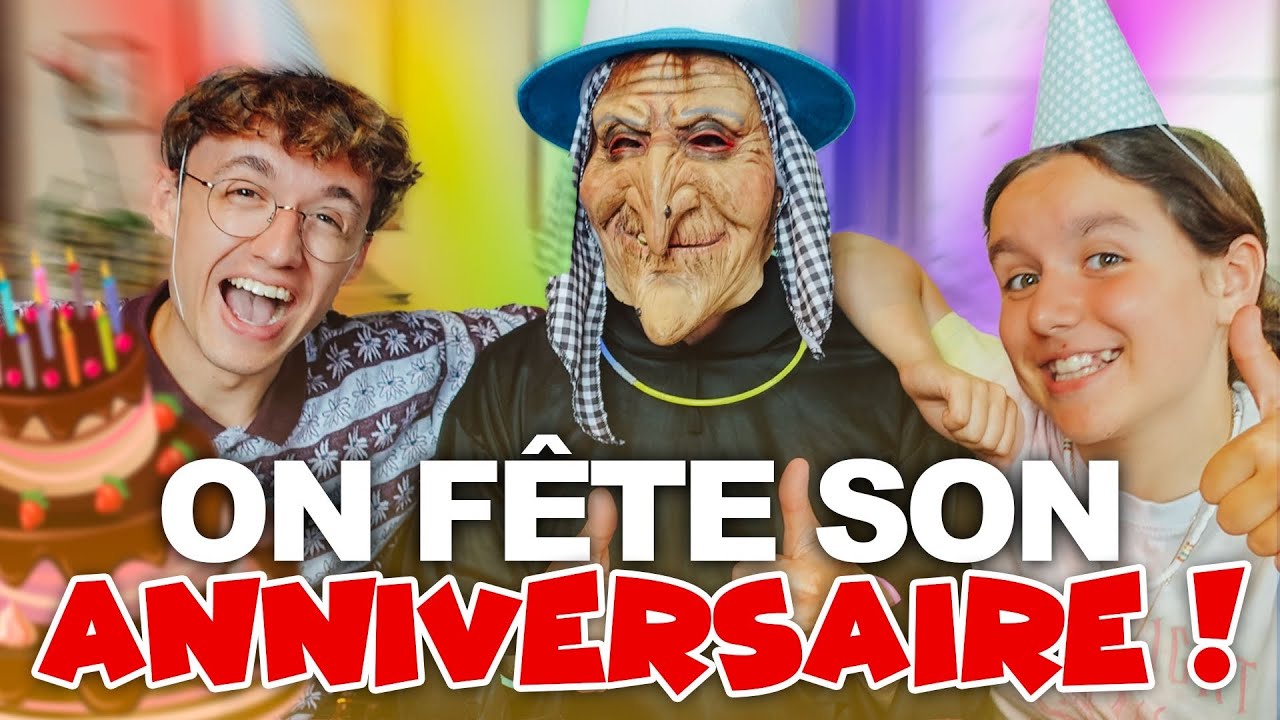 L'ANNIVERSSAIRE DE LA SORCIÈRE ! ON L'AVAIT OUBLIÉ !