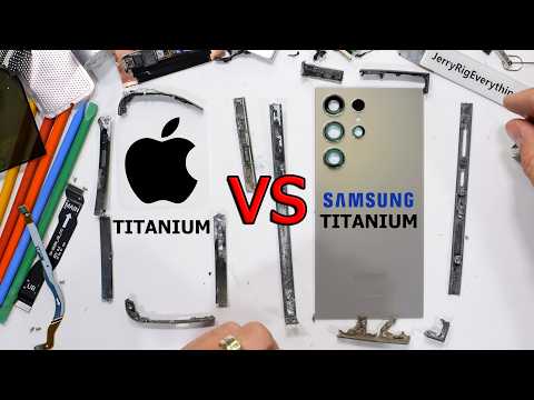 How much &#039;Titanium&#039; is Samsung *actually* using? - NO SECRETS HERE!