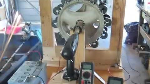 Free Energy Demonstration Delayed Lenz Effect