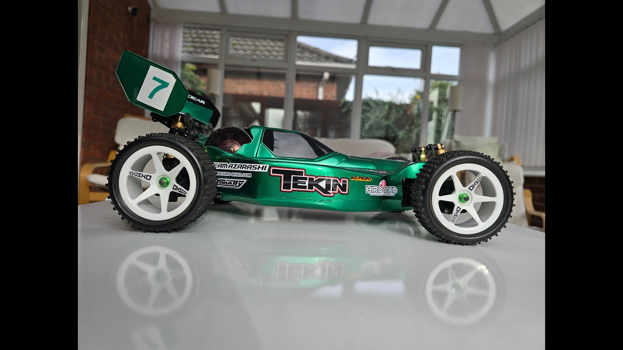 Kyosho Lazer ZXR spare part car build! - YouTube