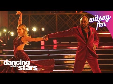 Wayne Brady and Witney Carson Viennese Waltz (Week 9) | Dancing With The Stars ✰