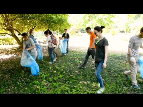 დასუფთავების აქცია ზუგდიდის ბოტანიკურ ბაღში