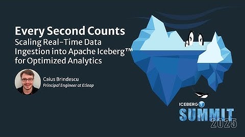 Every Second Counts: Scaling Real-Time Data Ingestion into Apache Iceberg™ for Optimized Analytics