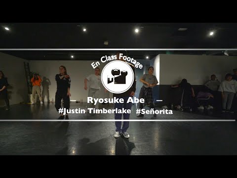 Ryosuke Abe " Señorita / Justin Timberlake "@En Dance Studio SHIBUYA