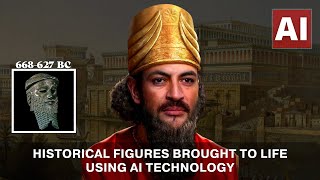 Portraits of the greatest rulers of the Ancient World brought to life using AI