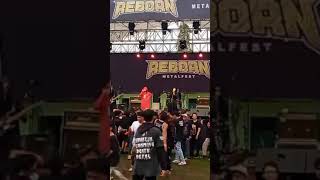 live‼️ Dasamurka on stage Reborn Metal Fest Cilacap 🔥 #metalhead #metal #gothic