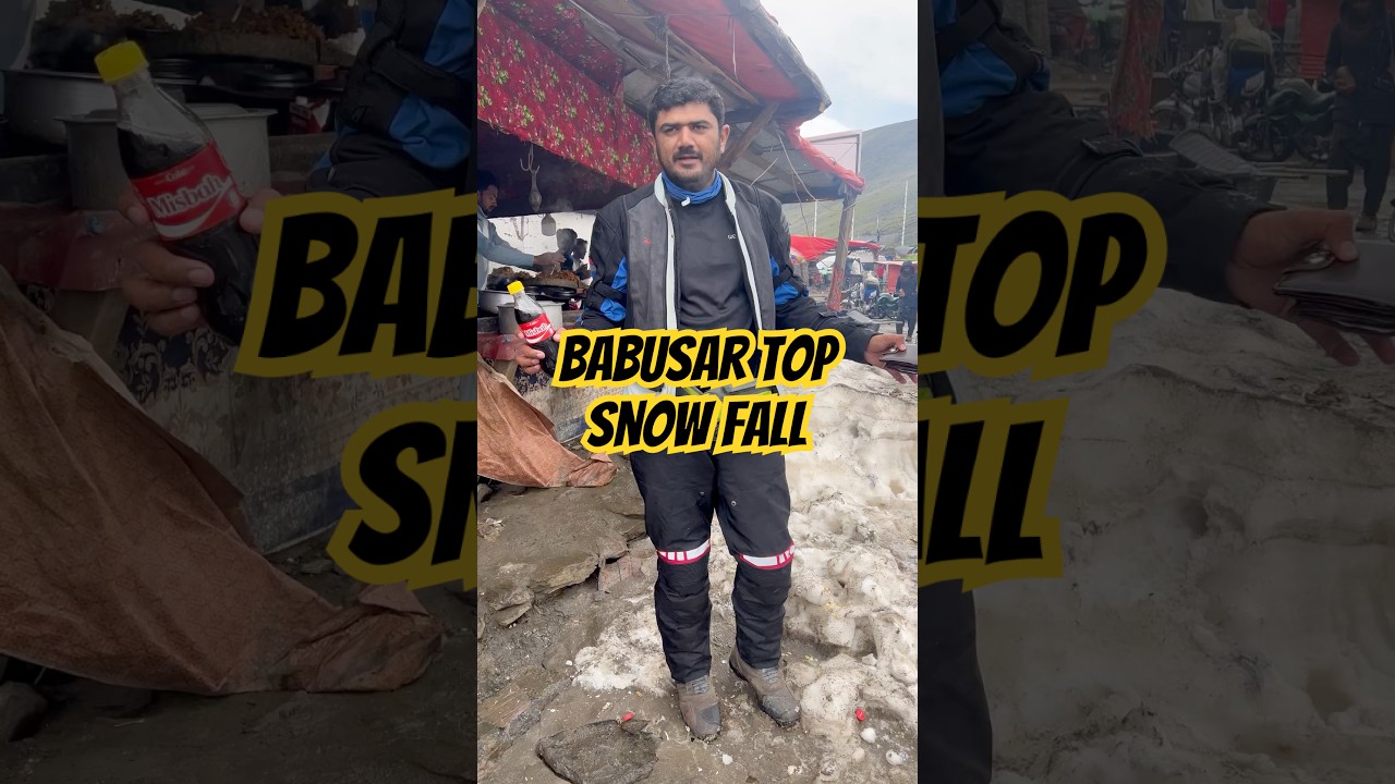 Babusar Top Live Snowfall 2025