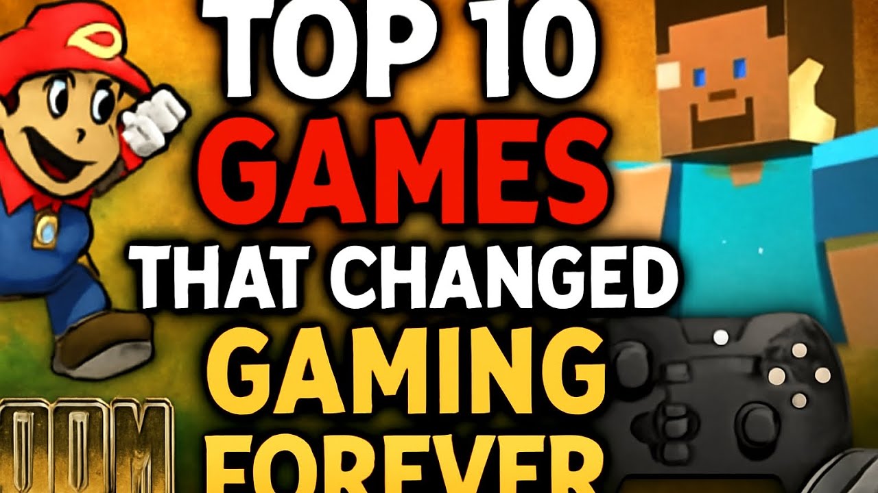 Top 10 Games That Changed Gaming Forever! 🎮 YouTube