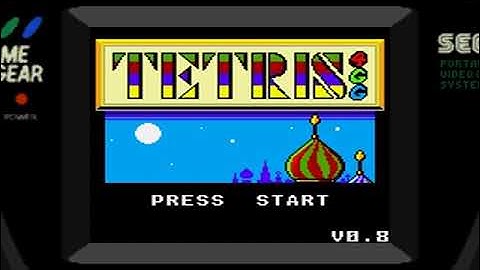 TETRIS 4GG ( GAME GEAR ) SMS Power ! CODE COMPO 2022