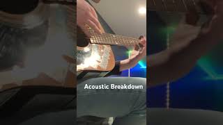 Acoustic breakdown riff d00bhead shtyle