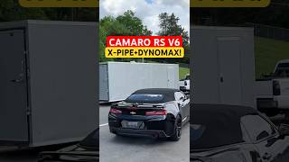 2016 Chevy Camaro Rs 3.6L V6 W X-Pipe & Dynomax Race Bullets